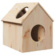 Vidaxl kattenhuis 41x50x50 cm pino solido