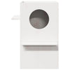 Vidaxl Kattenhuis 43x43x60 cm Pino solido bianco