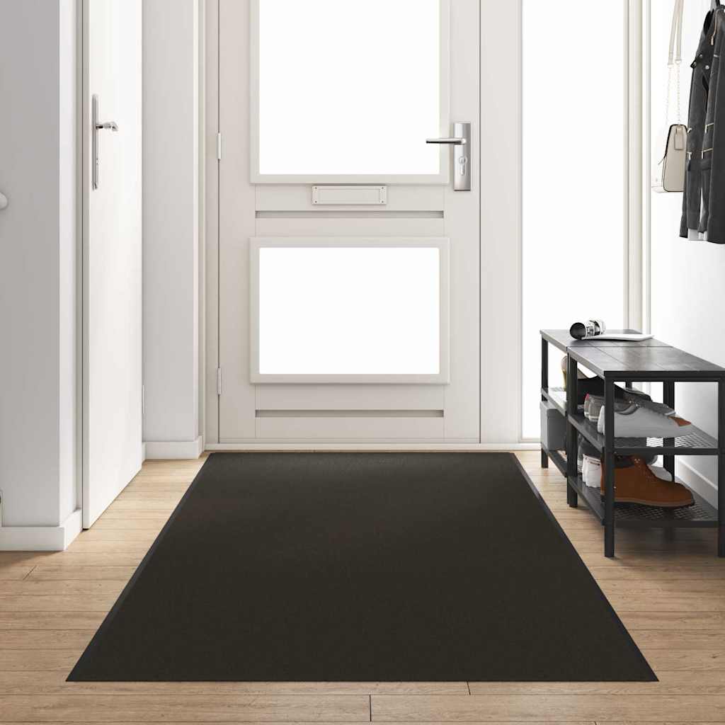 Zerbino Vidaxx altrimenti nero 120 x 350 cm in poliammide e PVC