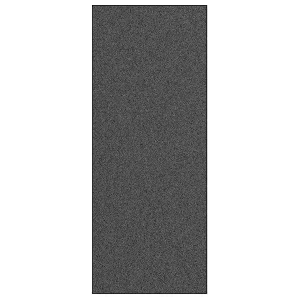 Zerbino Vidaxx diverso antracite e nero 120 x 300 cm in poliammide e PVC
