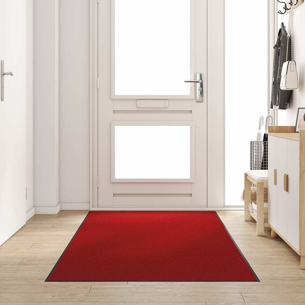 Zerbino Vidaxx rosso e nero 120 x 250 cm 100% poliammide
