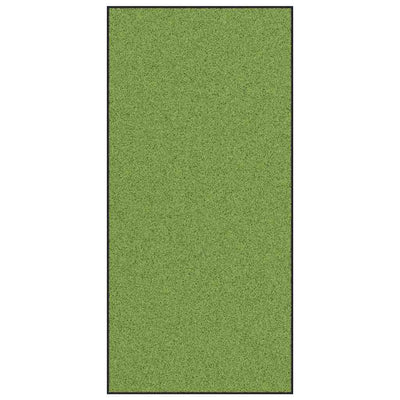 Vidaxl deurmat anders groen en zwart 120 x 250 cm polyamide en pvc