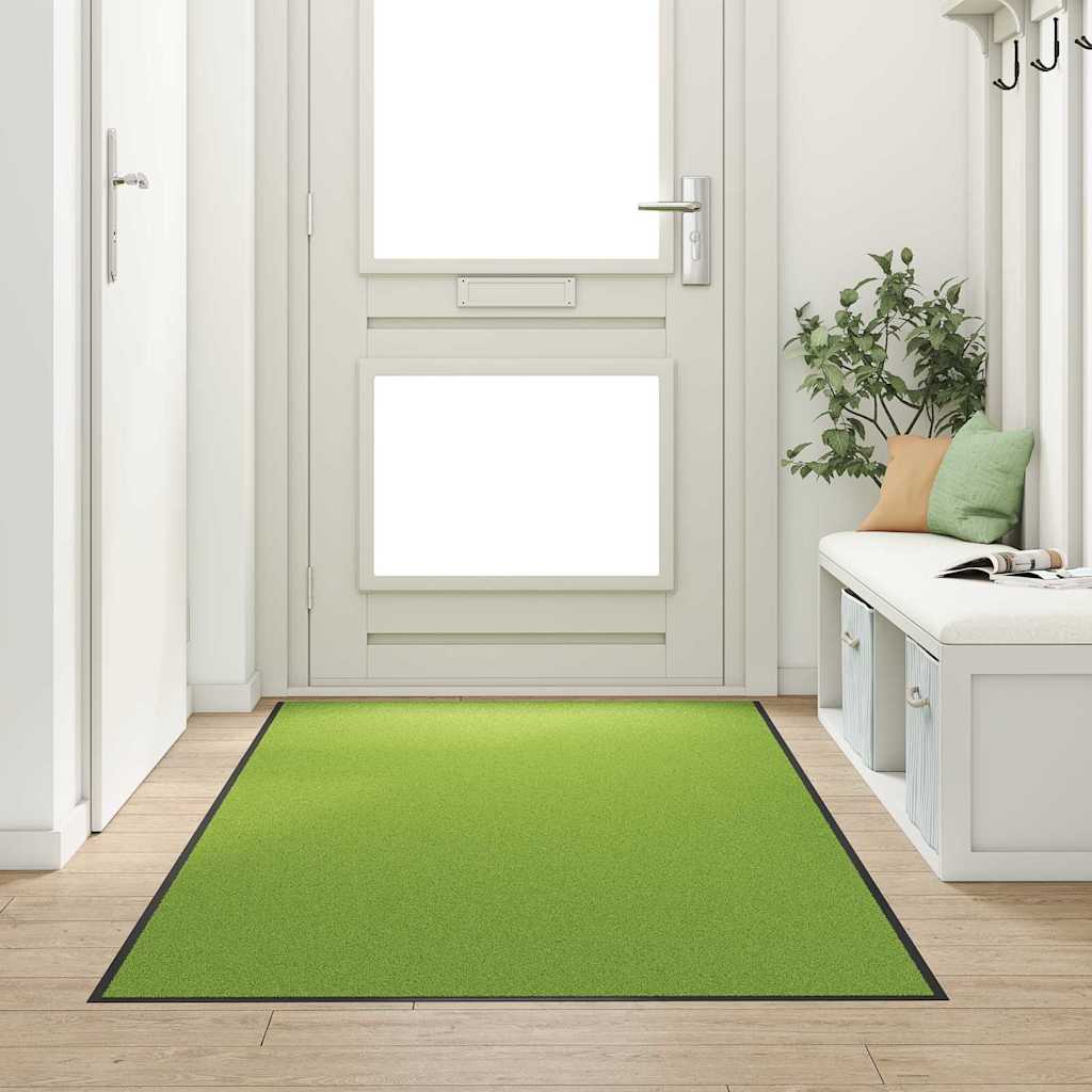 Zerbino Vidaxx altrimenti verde e nero 120 x 300 cm in poliammide e PVC