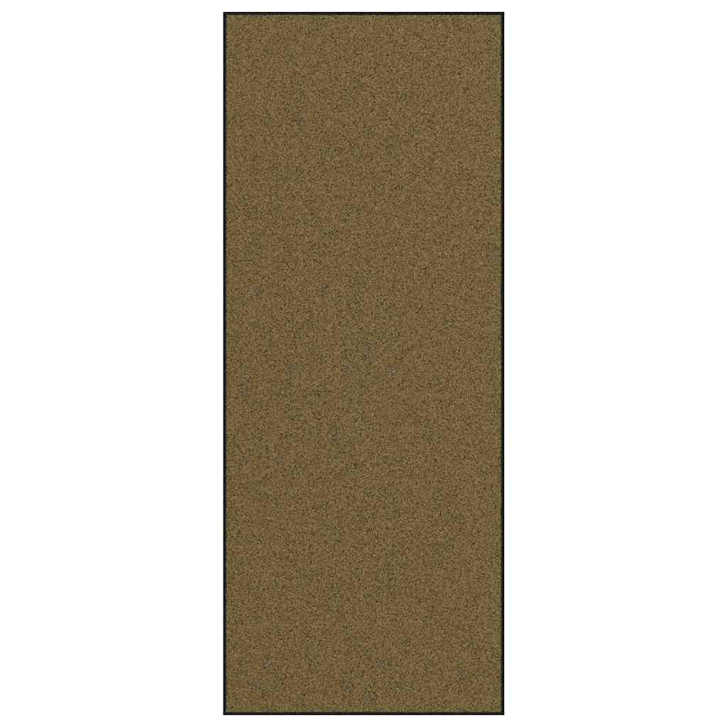 Zerbino Vidaxx altrimenti marrone e nero 120 x 300 cm in poliammide e PVC