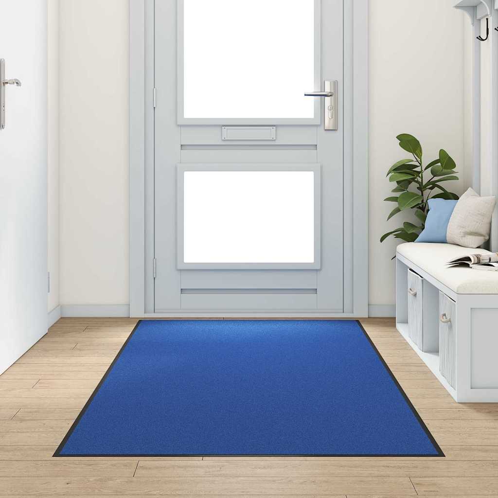 Zerbino Vidaxx altrimenti blu e nero 120 x 300 cm in poliammide e PVC