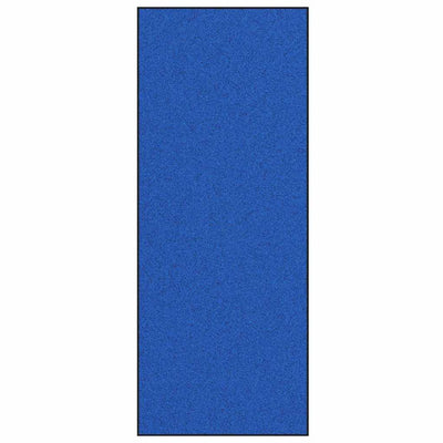 Vidaxl deurmat anders blauw en zwart 120 x 300 cm polyamide en pvc