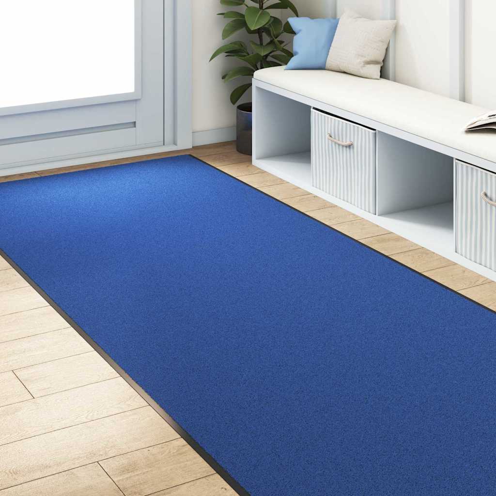 Zerbino Vidaxx altrimenti blu e nero 120 x 400 cm in poliammide e PVC