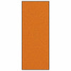 Vidaxl deurmat anders oranje en zwart 120 x 300 cm polyamide en pvc