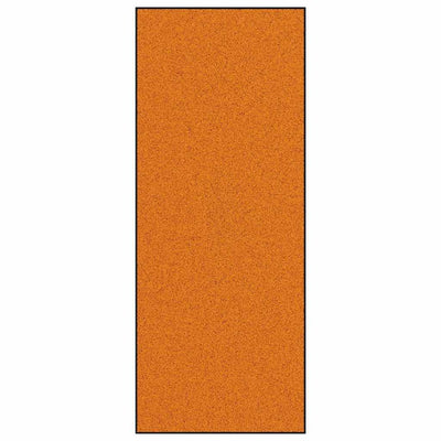 Vidaxl deurmat anders oranje en zwart 120 x 300 cm polyamide en pvc