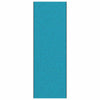 Vidaxl deurmat anders cyaan en zwart 120 x 350 cm polyamide en pvc