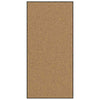 Zerbino Vidaxl diverso crema e nero 120 x 250 cm in poliammide e PVC