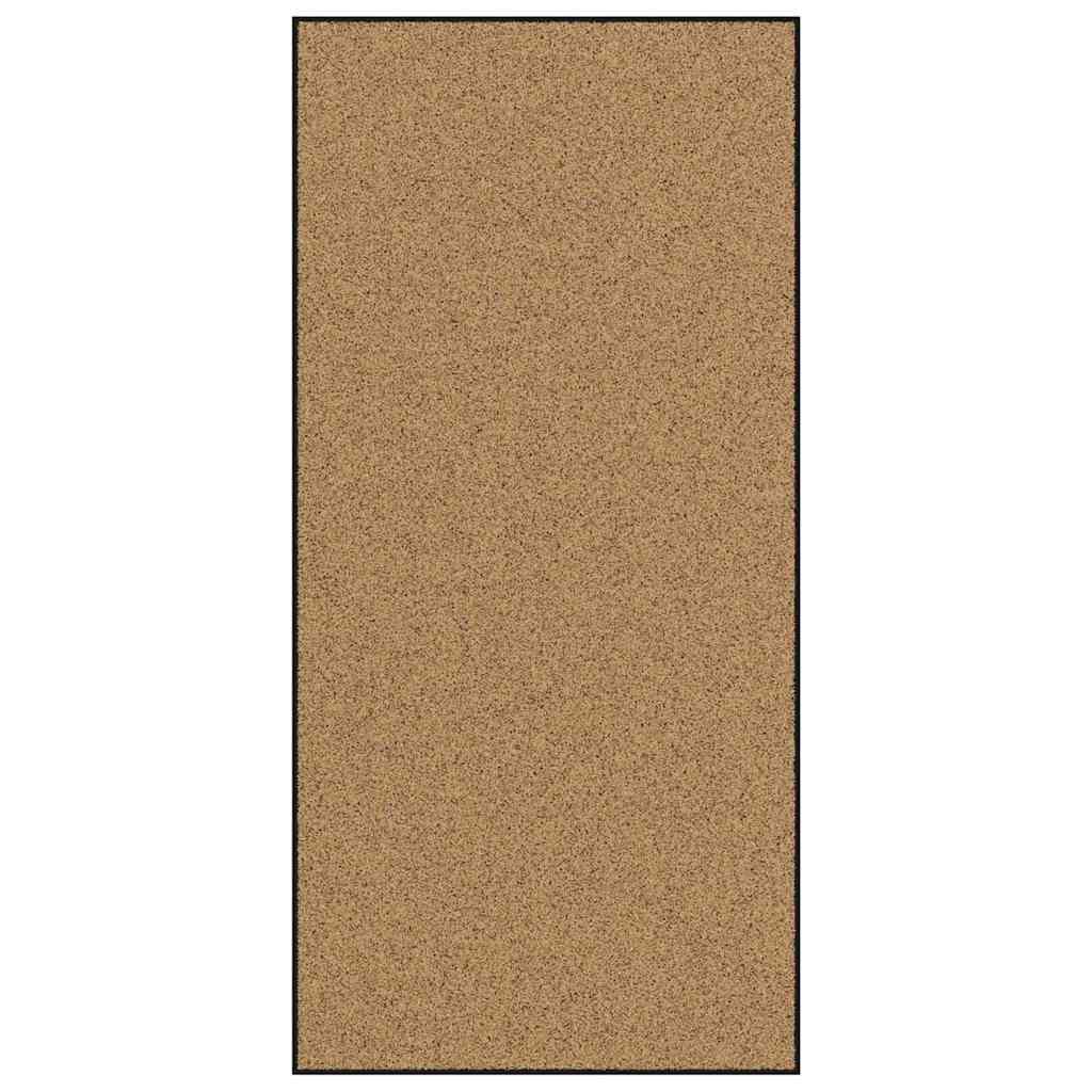 Zerbino Vidaxl diverso crema e nero 120 x 250 cm in poliammide e PVC