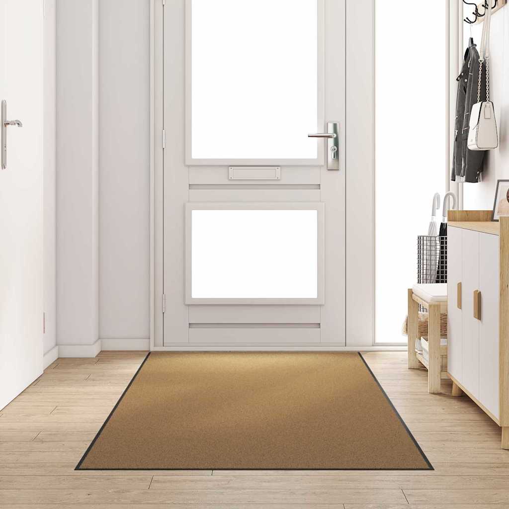Zerbino Vidaxx diverso crema e nero 120 x 300 cm in poliammide e PVC