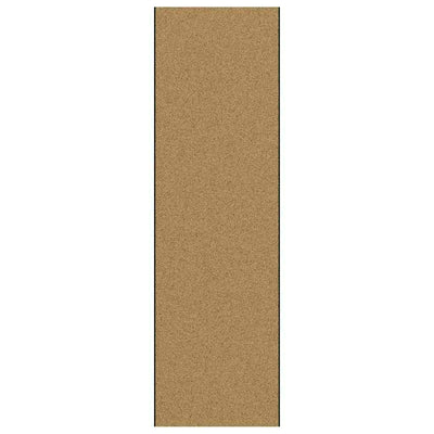 Vidaxl deurmat anders crème en zwart 120 x 400 cm polyamide en pvc