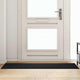 Vidaxl deurmat anders zwart 60 x 180 cm polypropyleen en vinyl