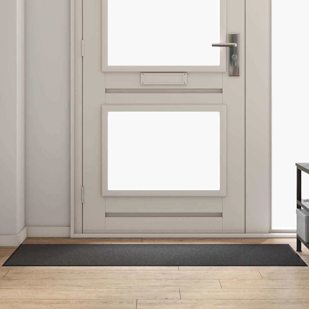 Zerbino Vidaxl antracite e nero 60 x 180 cm in polipropilene e vinile