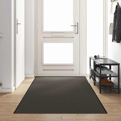 Vidaxl deurmat antraciet en zwart 120 x 350 cm polypropyleen en vinyl
