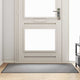 Vidaxx Felpudo gris y negro 90 x 150 cm polipropileno y vinilo