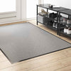 Vidaxl deurmat grijs en zwart 120 x 180 cm polypropyleen en vinyl