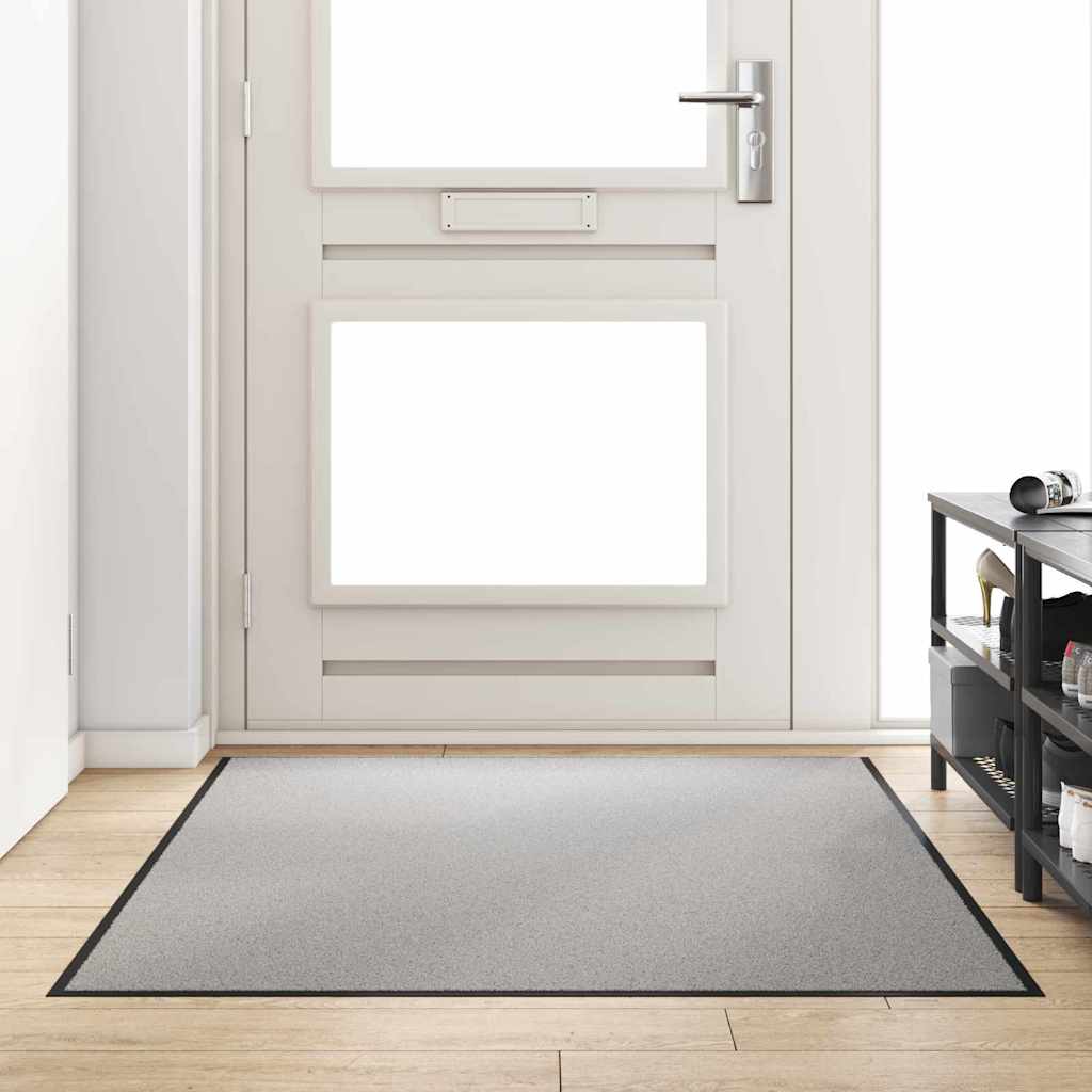 Zerbino Vidaxx grigio e nero 120 x 180 cm in polipropilene e vinile