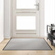 Zerbino Vidaxx grigio e nero 120 x 180 cm in polipropilene e vinile