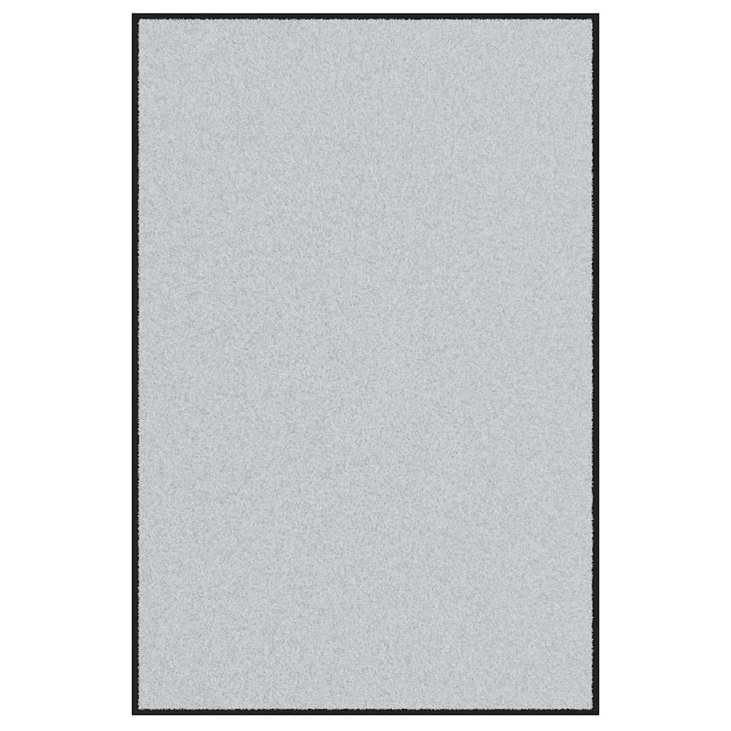 Zerbino Vidaxx grigio e nero 120 x 180 cm in polipropilene e vinile