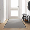 Zerbino Vidaxx grigio e nero 120 x 350 cm in polipropilene e vinile