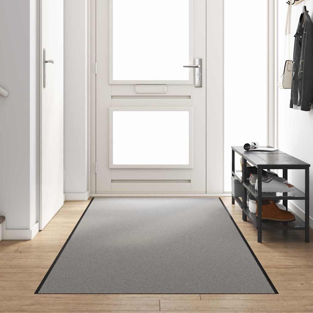 Zerbino Vidaxx grigio e nero 120 x 400 cm in polipropilene e vinile
