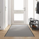 Zerbino Vidaxx grigio e nero 120 x 400 cm in polipropilene e vinile