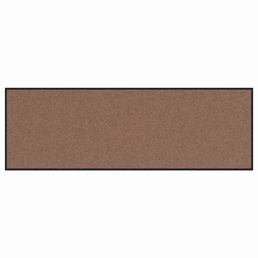 Zerbino Vidaxx marrone e nero 60 x 180 cm in polipropilene e vinile