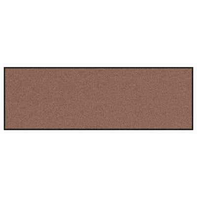 Zerbino Vidaxx marrone e nero 60 x 180 cm in polipropilene e vinile