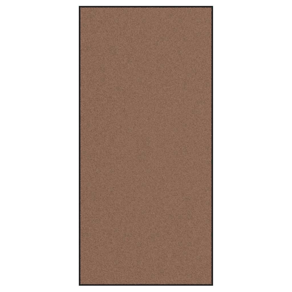 Zerbino Vidaxx marrone e nero 120 x 250 cm in polipropilene e vinile