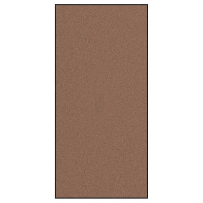 Zerbino Vidaxx marrone e nero 120 x 250 cm in polipropilene e vinile