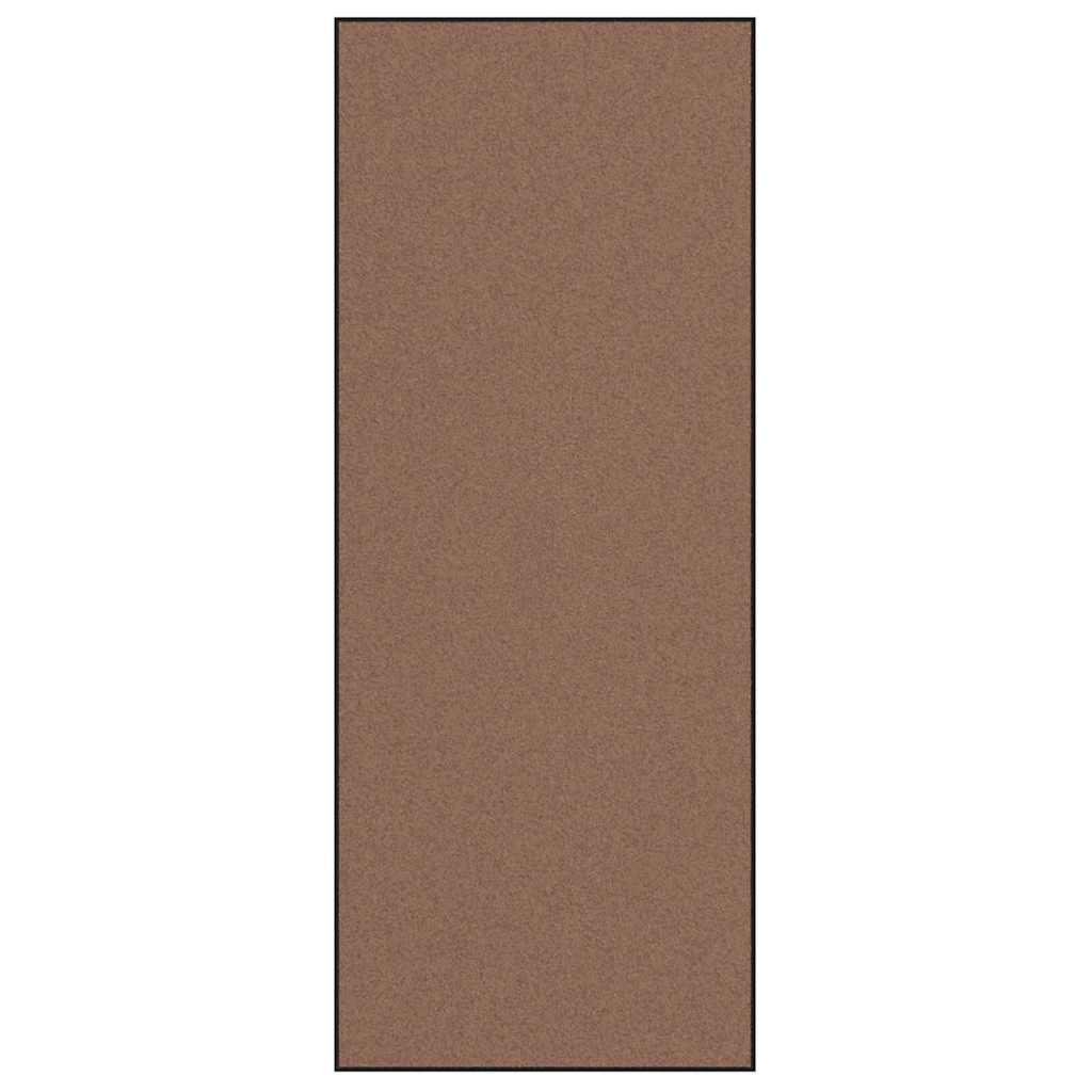 Zerbino Vidaxx marrone e nero 120 x 300 cm in polipropilene e vinile