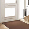 Zerbino Vidaxx marrone e nero 120 x 400 cm in polipropilene e vinile