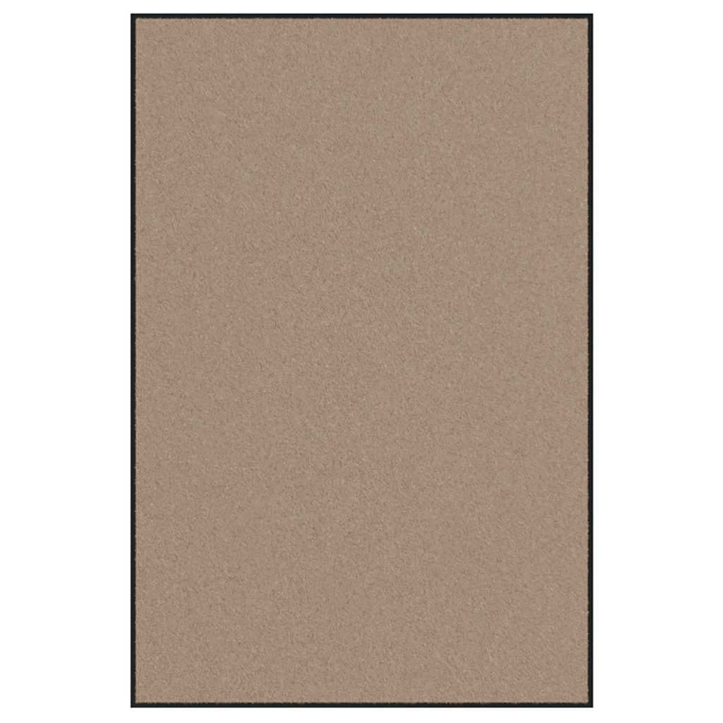 Zerbino Vidaxx beige e nero 120 x 180 cm in polipropilene e vinile