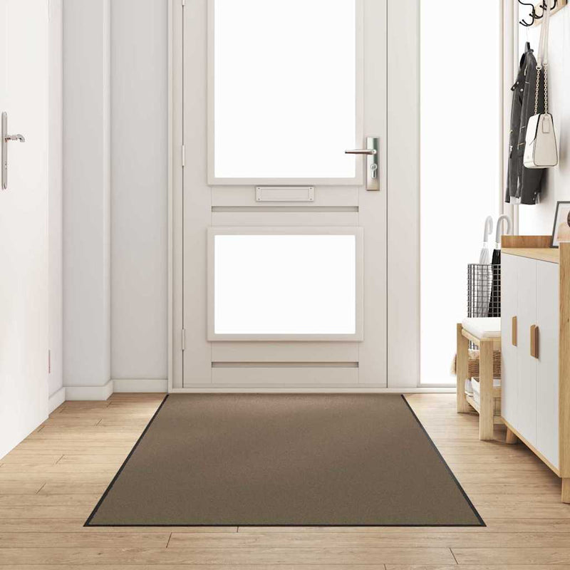 Zerbino Vidaxx beige e nero 120 x 250 cm in polipropilene e vinile