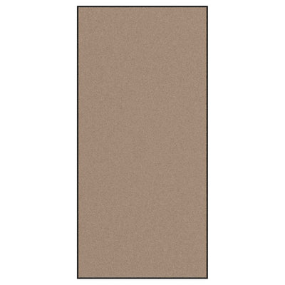Zerbino Vidaxx beige e nero 120 x 250 cm in polipropilene e vinile