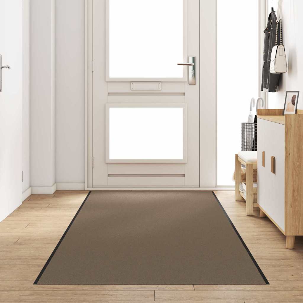Zerbino Vidaxx beige e nero 120 x 350 cm in polipropilene e vinile