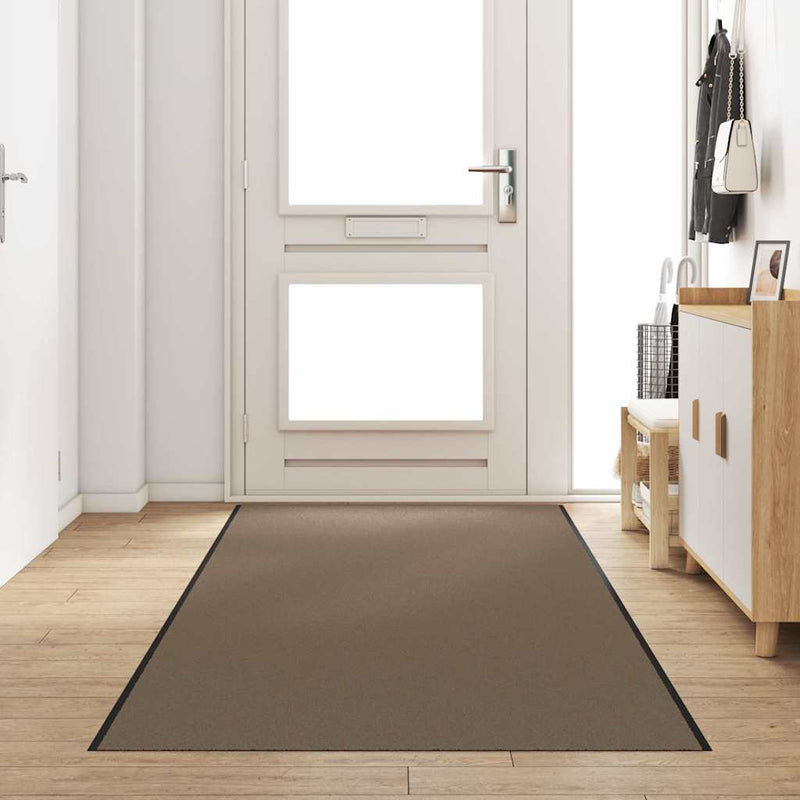 Zerbino Vidaxx beige e nero 120 x 350 cm in polipropilene e vinile