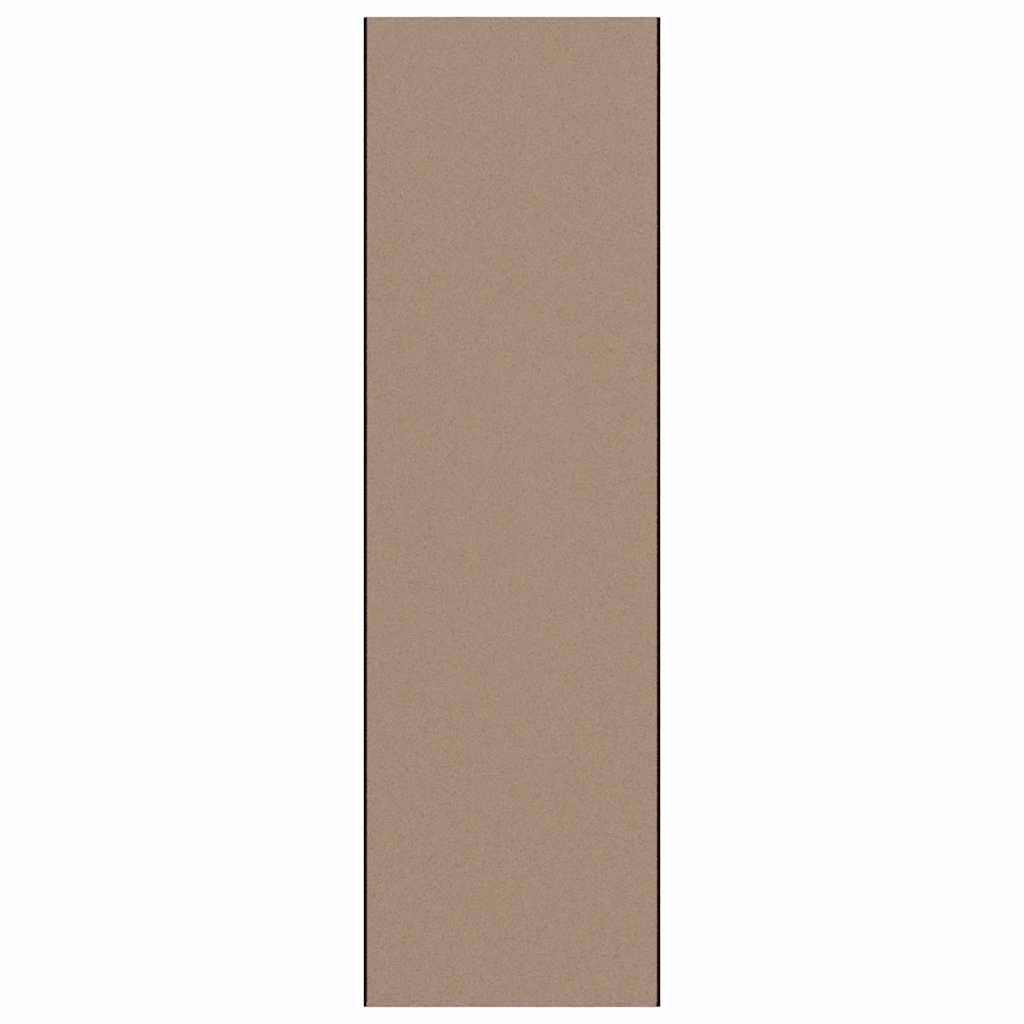 Vidaxx Felpudo beige y negro 120 x 400 cm polipropileno y vinilo