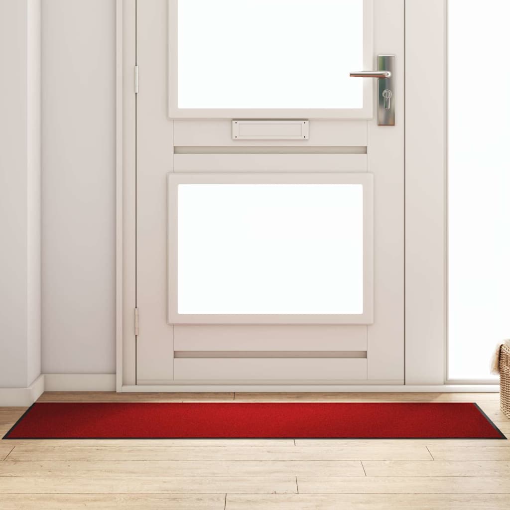 Zerbino Vidaxx diverso rosso e nero 60 x 180 cm in polipropilene e vinile