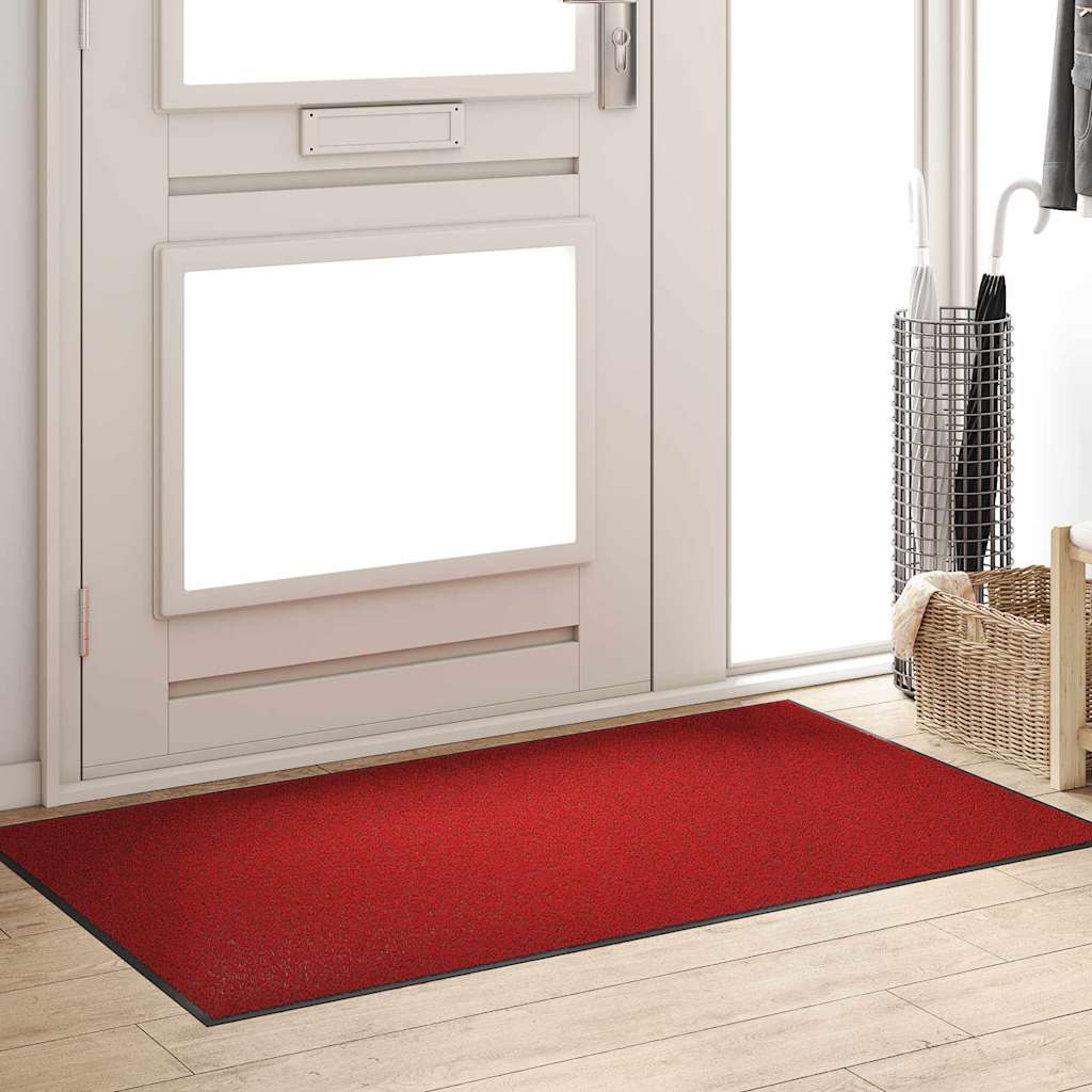Zerbino Vidaxx diverso rosso e nero 90 x 150 cm in polipropilene e vinile