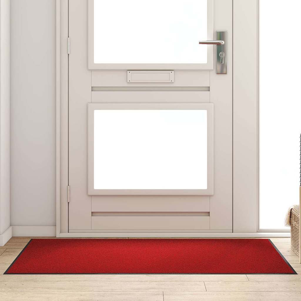 Zerbino Vidaxx diverso rosso e nero 90 x 150 cm in polipropilene e vinile