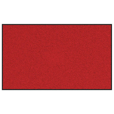 Vidaxl deurmat anders rood en zwart 90 x 150 cm polypropyleen en vinyl