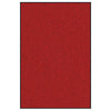Zerbino Vidaxx rosso e nero 120 x 180 cm in polipropilene e vinile