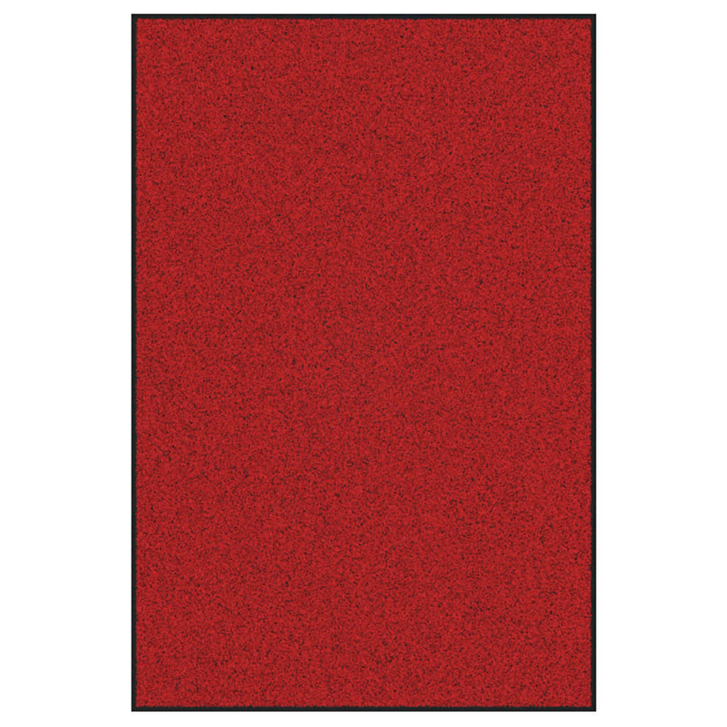Zerbino Vidaxx rosso e nero 120 x 180 cm in polipropilene e vinile