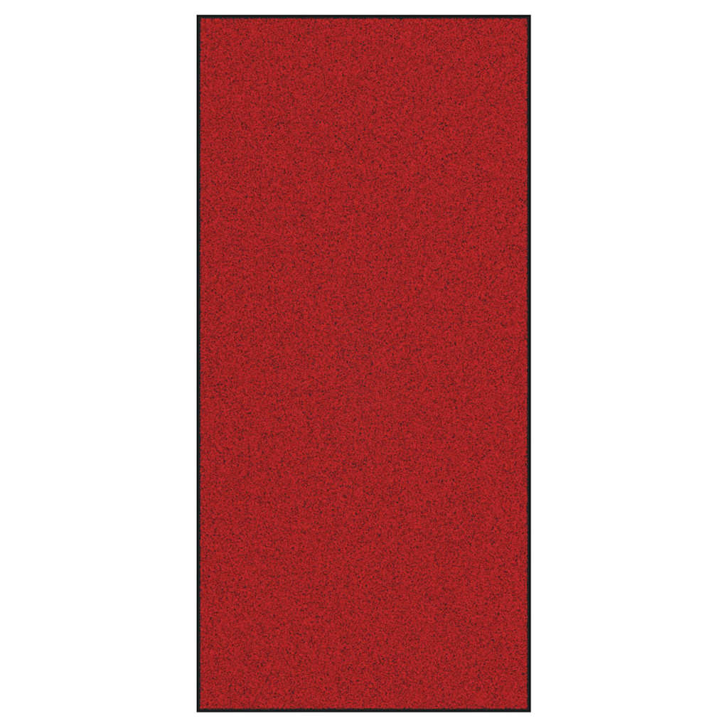 Zerbino Vidaxx rosso e nero 120 x 250 cm in polipropilene e vinile