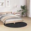 Tappeto shaggy antiscivolo Vidaxx grigio scuro 160 x 160 cm pp