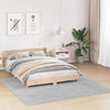 Vidaxl antislip shaggy tapijt grijs 200 x 200 cm pp